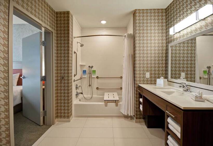 身障者適用スイートルーム, Home2 Suites By Hilton Harvey New Orleans Westbank