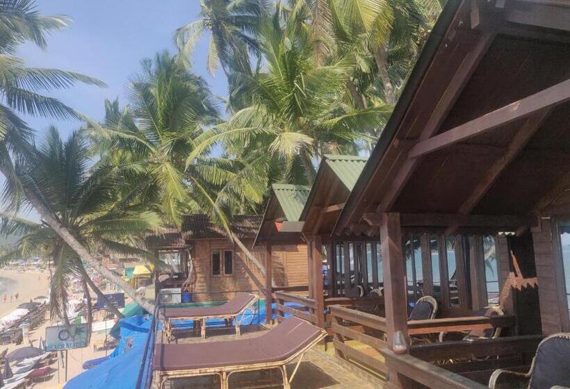 Номер Deluxe Вид на Море с Балконом, Palolem Luxuries Beach Cottages