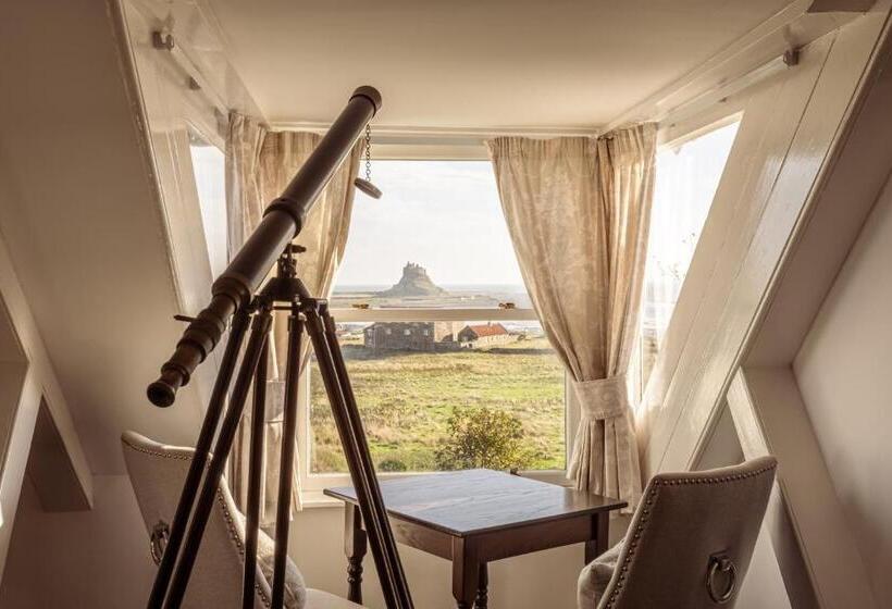 חדר דחוקס עם מיטת קינג, Manor House Hotel Holy Island