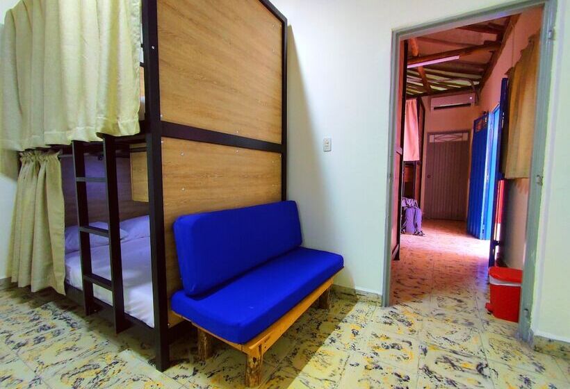 Кровать в Общей Комнате, Hostel Trip Monkey San Gil