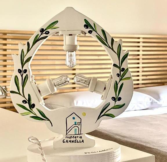 اتاق استاندارد با بالکن و چشم‌انداز دریا, Agriturismo Masseria Cannella