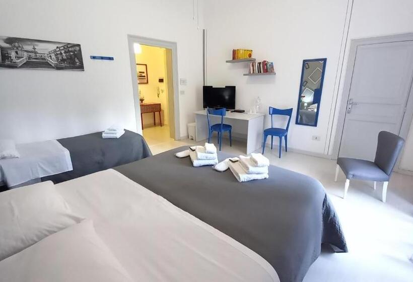 سوئیت 2 خوابه, Bed&book Palazzo Cutelli