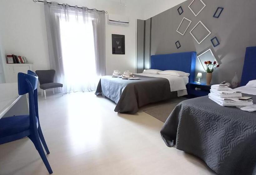 اتاق استاندارد سه نفره, Bed&book Palazzo Cutelli