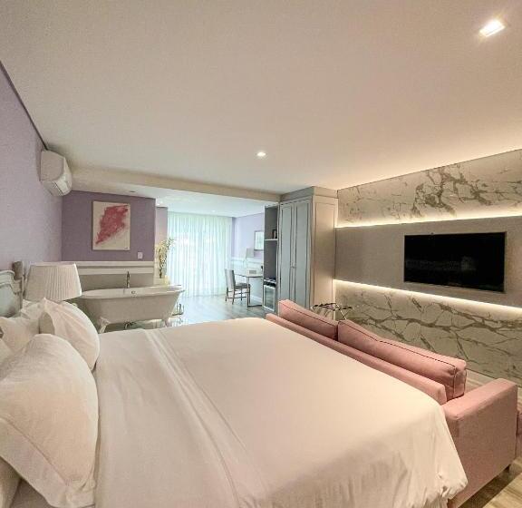 스위트 킹사이즈 침대, Villa Do Vale Boutique