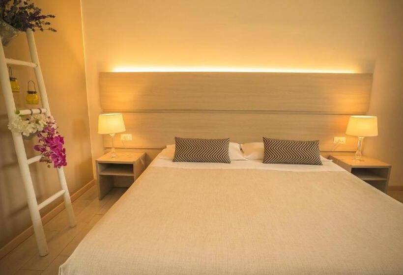 اتاق استاندارد سه تخته با چشم‌انداز استخر, Agriturismo Dolce Luna