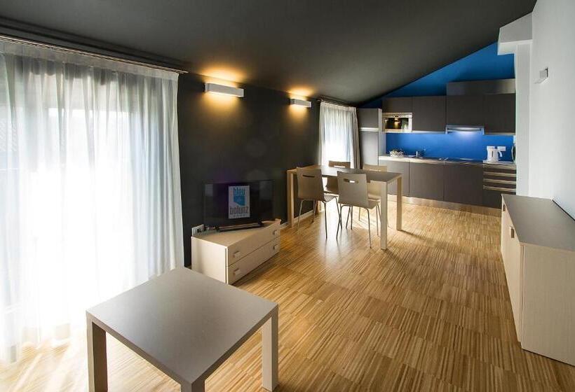 침실 1개 가든 전망 아파트, Residence Bleu