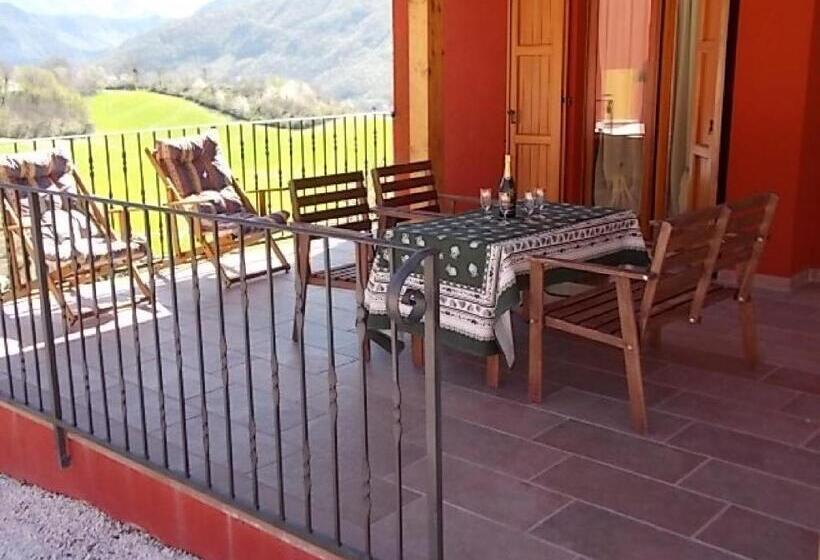 带1个卧室的带阳台的公寓, Guest House Agriturismo I Conti