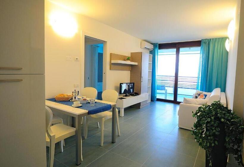 バルコニー付き１ベッドルームアパートメント, Aparthotel Tiziano