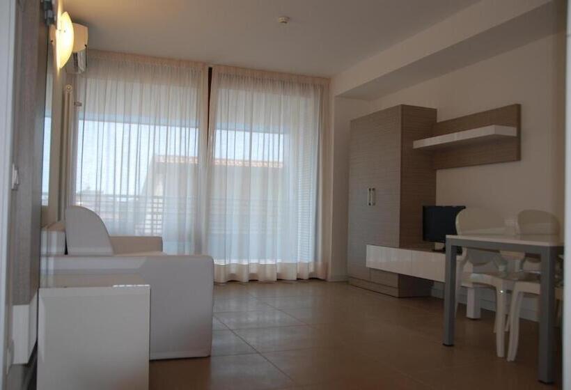 バルコニー付き１ベッドルームアパートメント, Aparthotel Tiziano