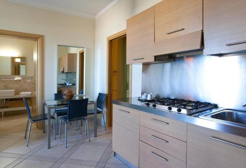 آپارتمان 1 خوابه با چشم‌انداز دریا, Posidonia Residence