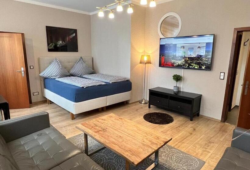 Апартаменты 1 Спальня, Pension Leipzig Süd
