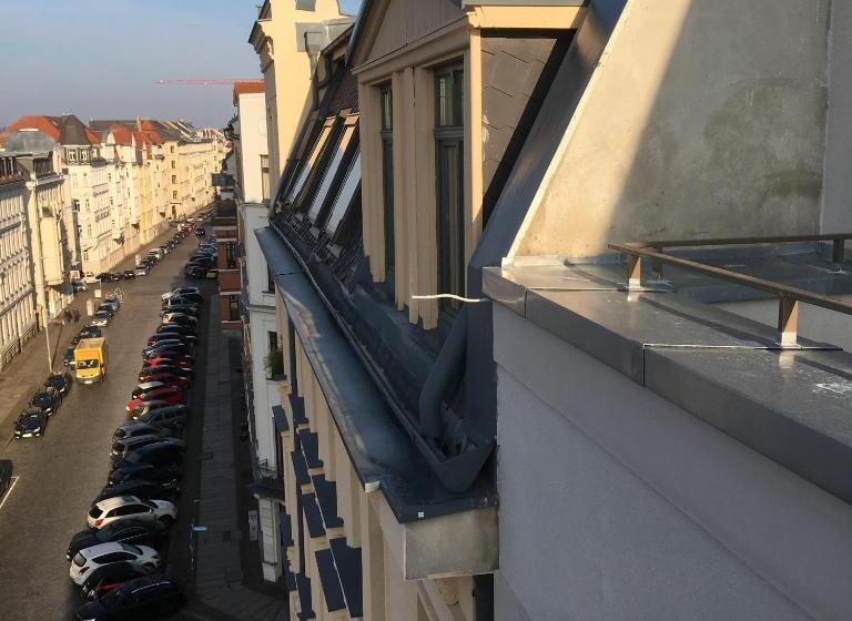 Апартаменты 1 Спальня с Балконом, Pension Leipzig Süd