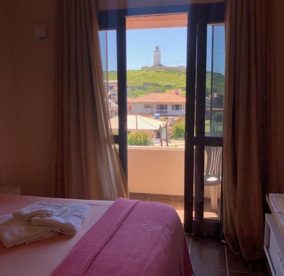 스탠다드 4인용 룸 바다전망, Pousada Vista Ao Farol