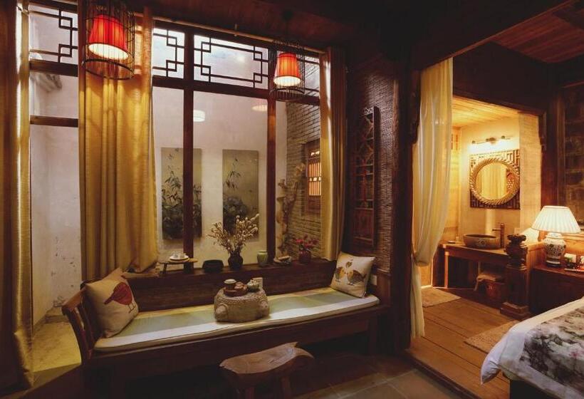 디럭스 룸, Wuyuan Qiye Yanxiang Guesthouse