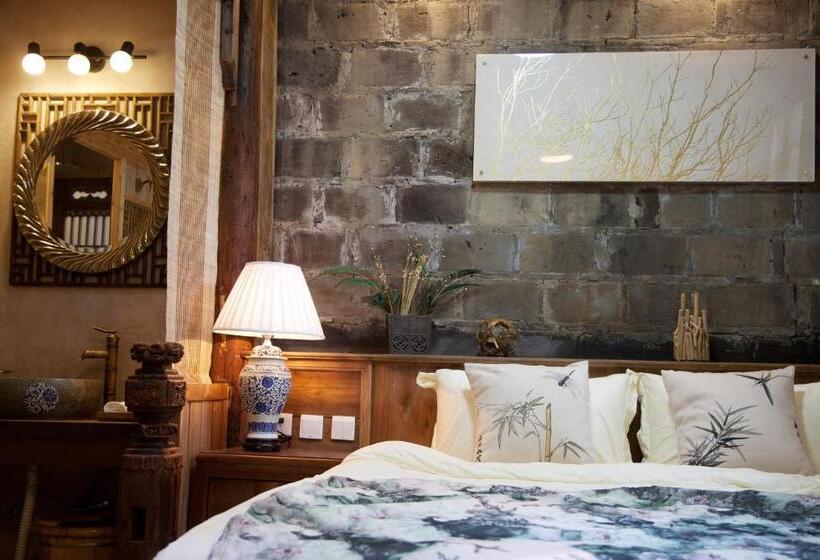 디럭스 룸, Wuyuan Qiye Yanxiang Guesthouse