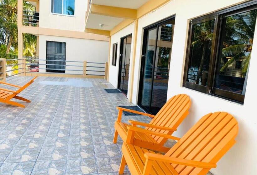 Студия Стандарт Вид на Море, Beach Side Condos Caye Caulker By Ccvh