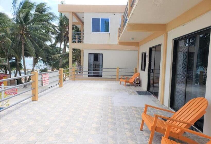 إستوديو قياسى مطل على البحر, Beach Side Condos Caye Caulker By Ccvh