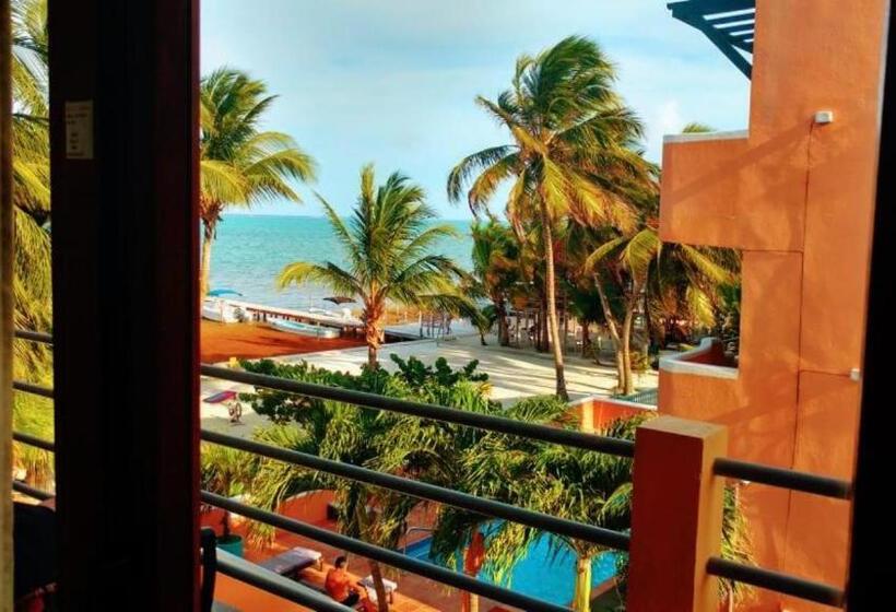 شقة غرفة واحدة مطلة على البحر, Beach Side Condos Caye Caulker By Ccvh