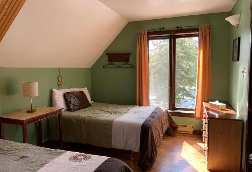 Номер Стандарт 2 Двуспальные Кровати, L'auberge Refuge Du Trappeur