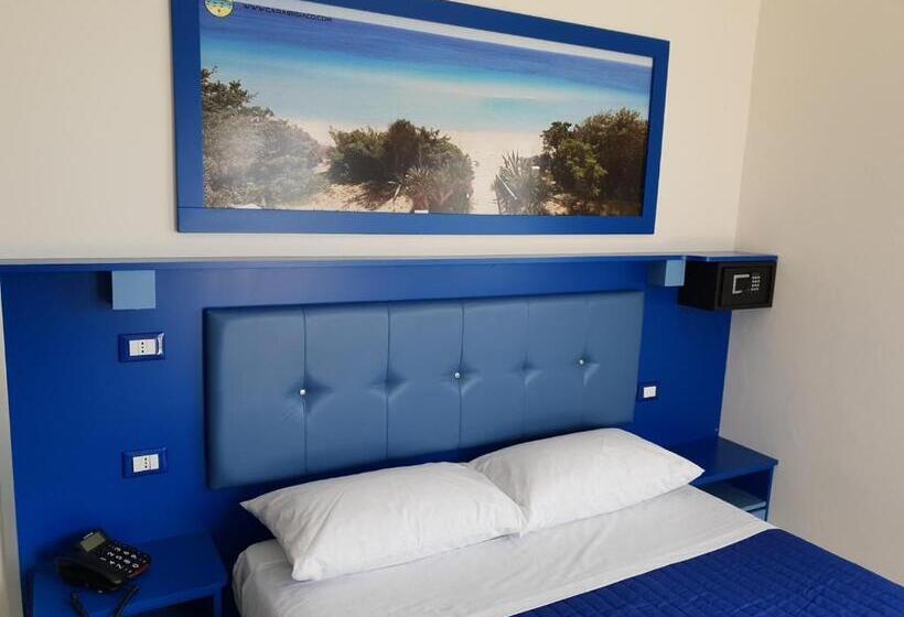 חדר סטנדרט לארבעה נוף לים, Caraibisiaco Sul Mare