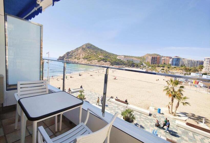 اتاق اساندارد با چشم‌انداز جانبی به دریا, La Cala Finestrat