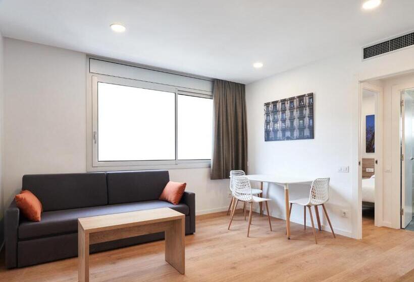 Апартаменты 1 Спальня с Террасой, Aparthotel Augusta