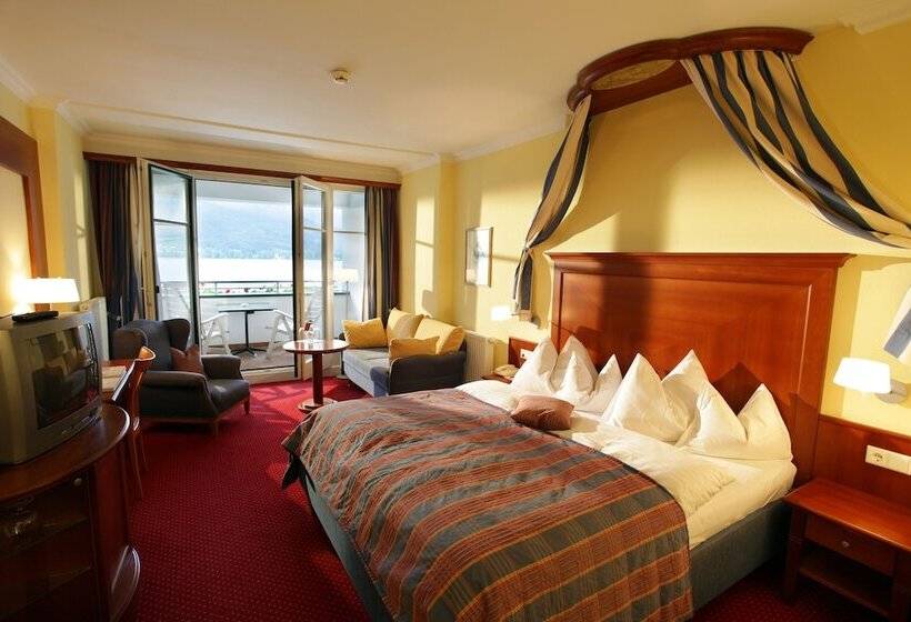 اتاق لوکس با بالکن, Romantik Hotel Im Weissen Rössl Am Wolfgangsee