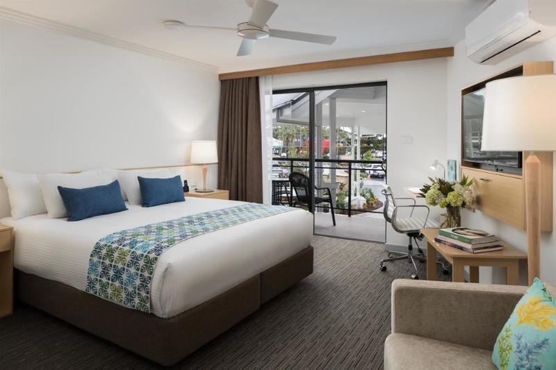 디럭스 룸 킹사이즈 침대, Sails Port Macquarie By Rydges