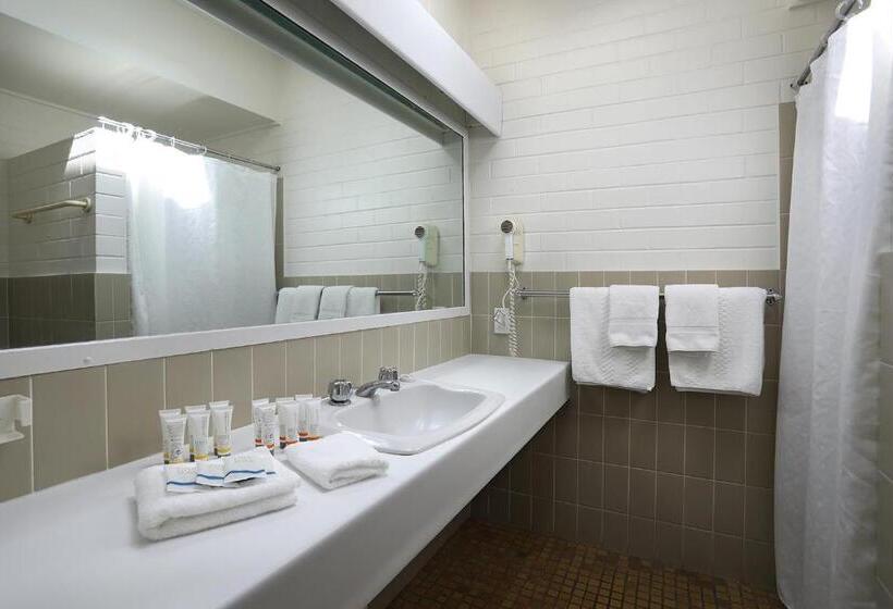 اتاق استاندارد سه تخته با چشم‌انداز استخر, Econo Lodge Gateway Tamworth