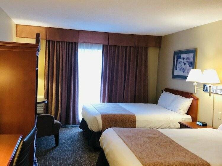 ２ダブルベッドのスタンダードルーム, Anchor Inn And Suites