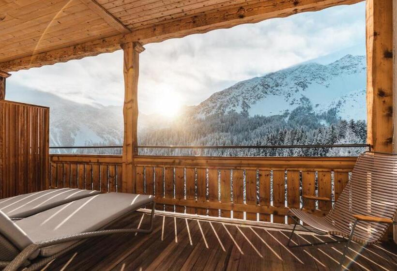 Номер Deluxe с Балконом, Alpensonne   Panoramazimmer & Restaurant