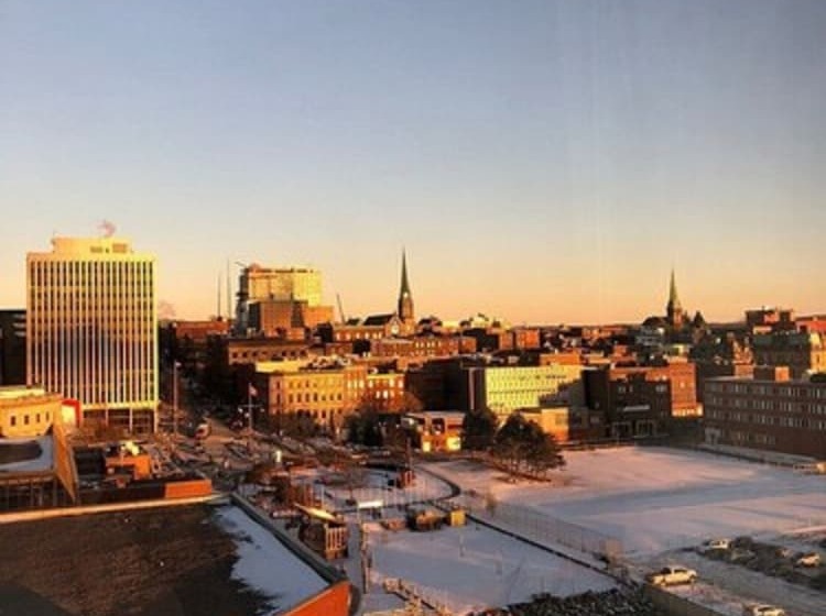 ２ダブルベッドのスタンダードルーム, Hilton Saint John