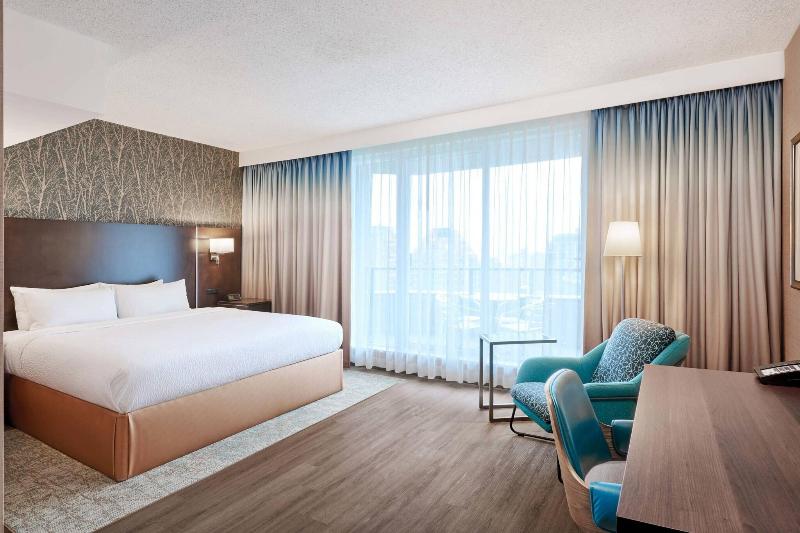 キングサイドベッドのスタンダードワンルーム, Residence Inn By Marriott Vancouver Downtown