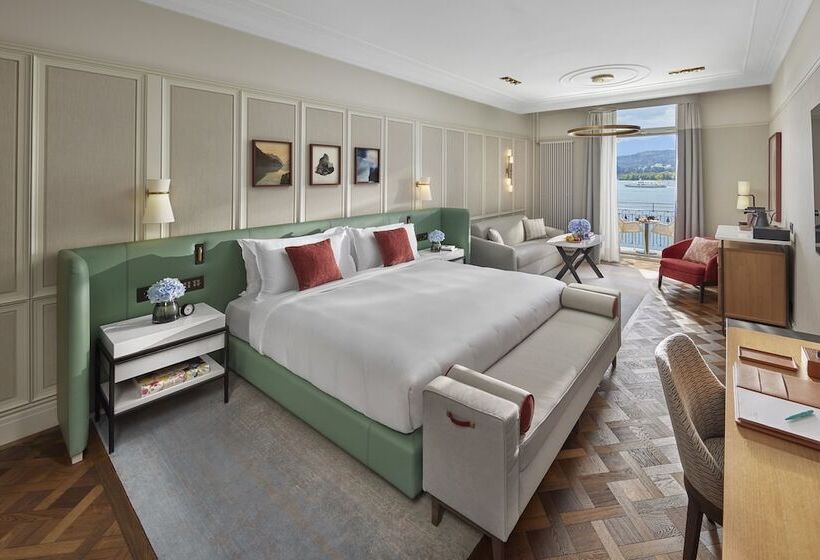 اتاق لوکس با چشم‌انداز دریاچه, Mandarin Oriental Palace, Luzern