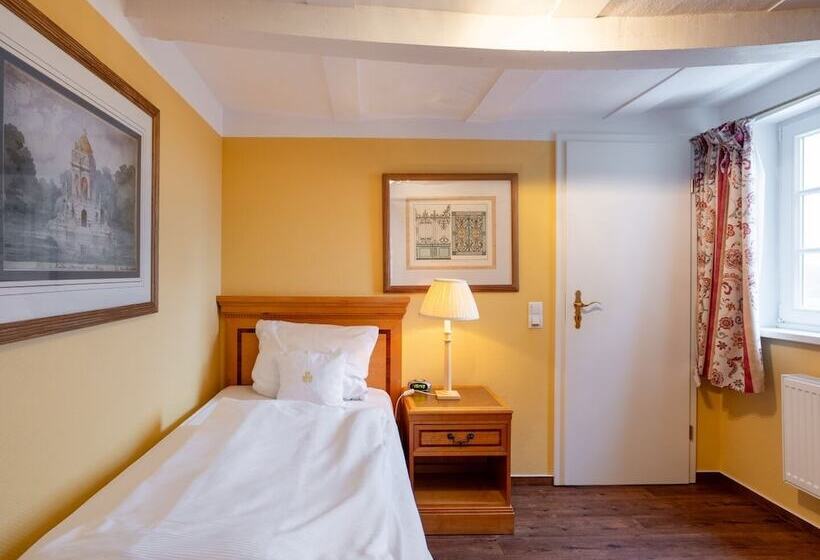 اتاق استاندارد یک نفره, Burghotel Staufenberg