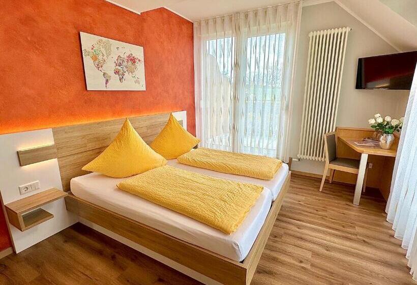 Quarto Estandar com Sacada, Restaurant Berghof