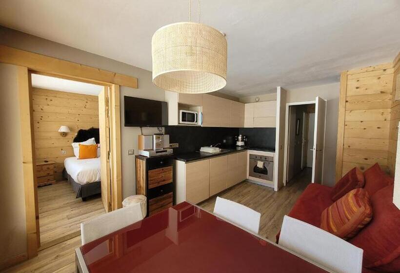 آپارتمان 1 خوابه, Hôtel & Chalets Le Samovar