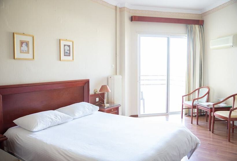 اتاق استاندارد با چشم‌انداز دریا, Tzaki Hotel & Restaurant Patras