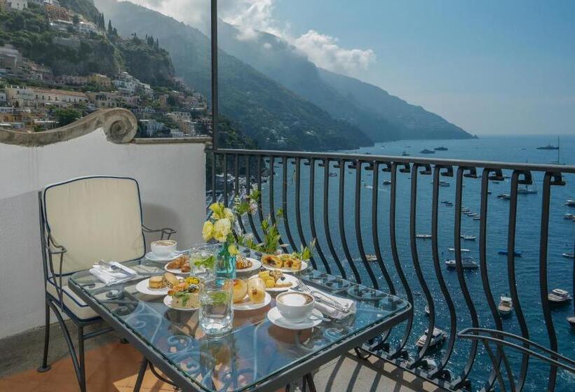 Camera Deluxe Vista Mare, Albergo Miramare Positano