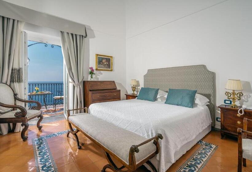 Номер Deluxe Вид на Море, Albergo Miramare Positano
