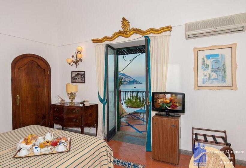 Номер Superior Вид на Море, Albergo Miramare Positano