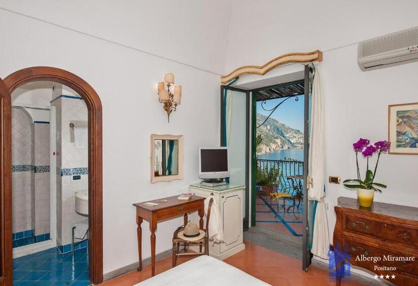 Номер Стандарт Вид на Море, Albergo Miramare Positano