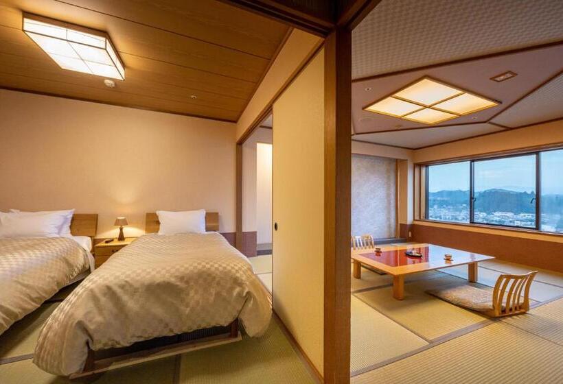 اتاق استاندارد چهار تخته, Hida Takayama Onsen Hida Hotel Plaza