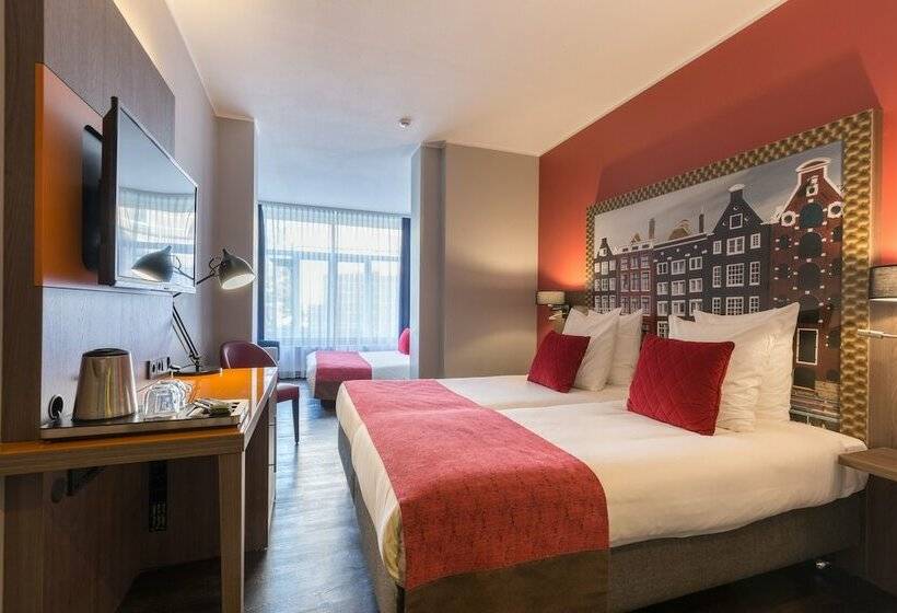 اتاق سوپریور چهار تخته, Leonardo Hotel Amsterdam City Center