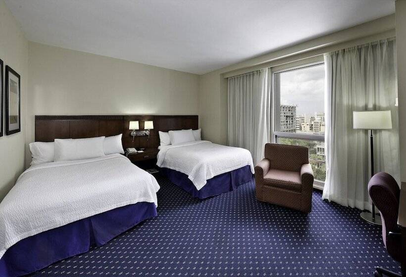 اتاق استاندارد با 2 تخت دوبل, Courtyard By Marriott San Juan Miramar