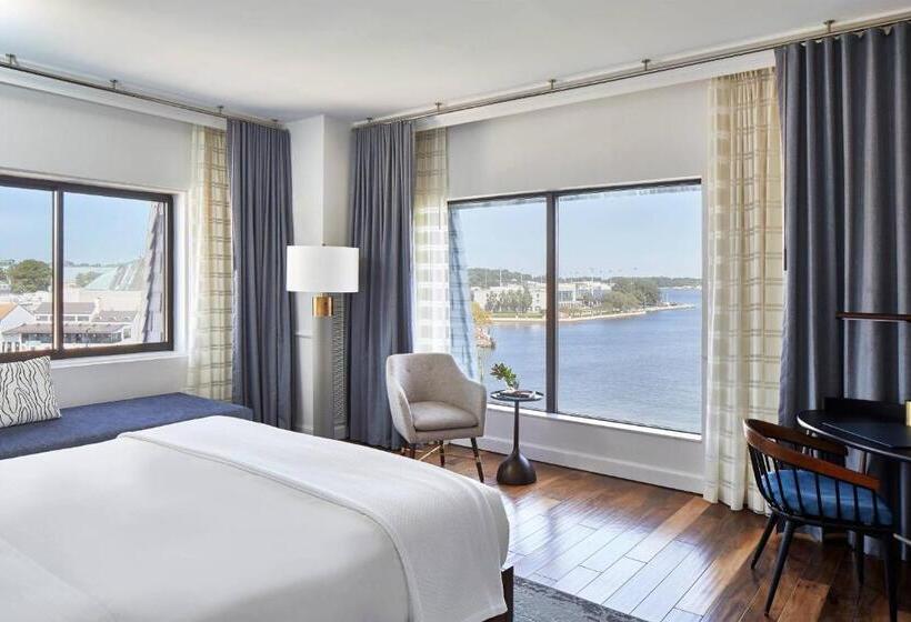 带大床的标准间, Annapolis Waterfront Hotel, Autograph Collection