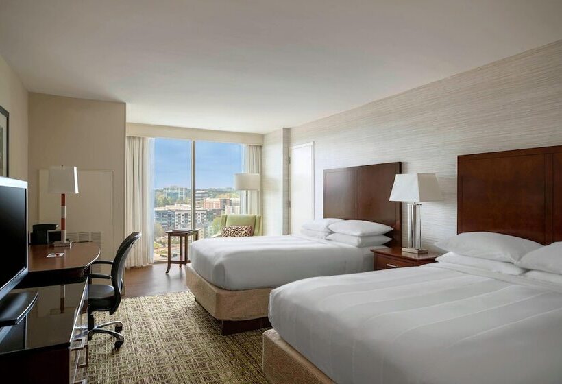 חדר סטנדרט שתי מיטות זוגיות, Atlanta Marriott Perimeter Center