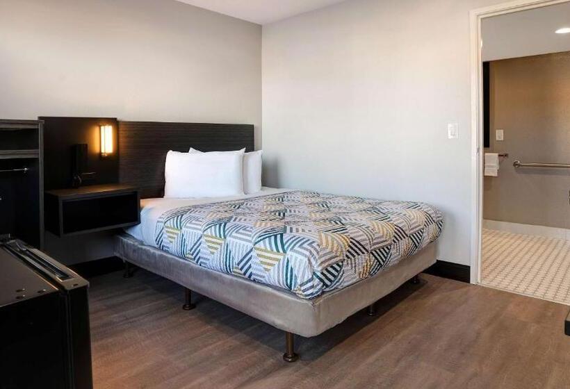 장애인을 위한 스탠다드 룸, Motel 6eureka, Ca Redwood Coast