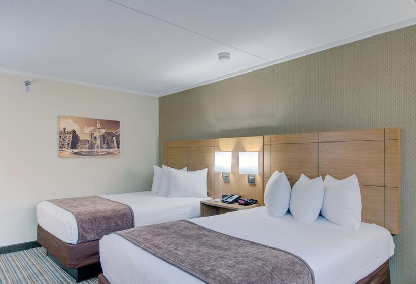 带2个双人床的标准工作室, Best Western Royal Plaza Hotel And Trade Center