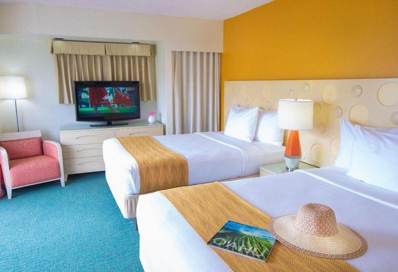اتاق استاندارد با 2 تخت دوبل, Coconut Waikiki